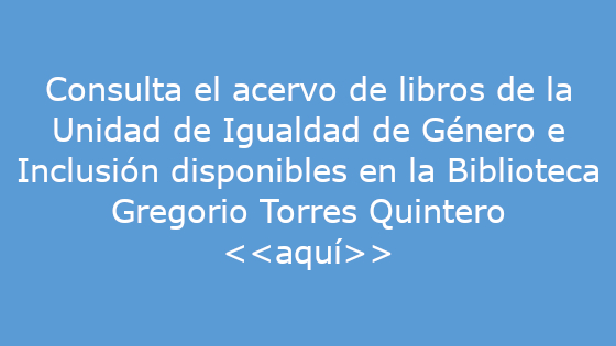 Política Institucional para la Igualdad de Género, Inclusión y No Discriminación